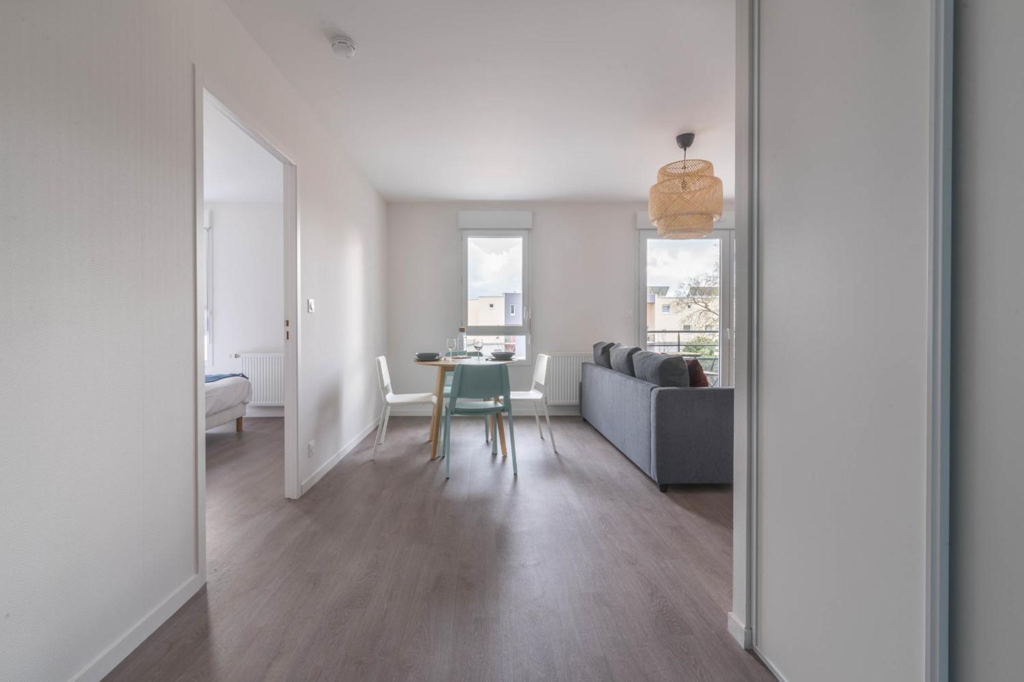 Ferienwohnung Theo - T2 Proche Gare Le Mans Exterior foto