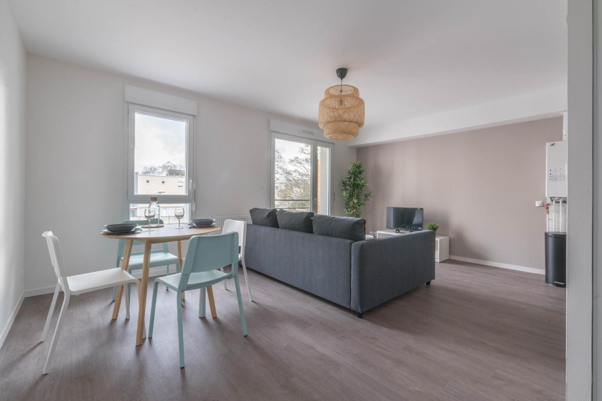 Ferienwohnung Theo - T2 Proche Gare Le Mans Exterior foto