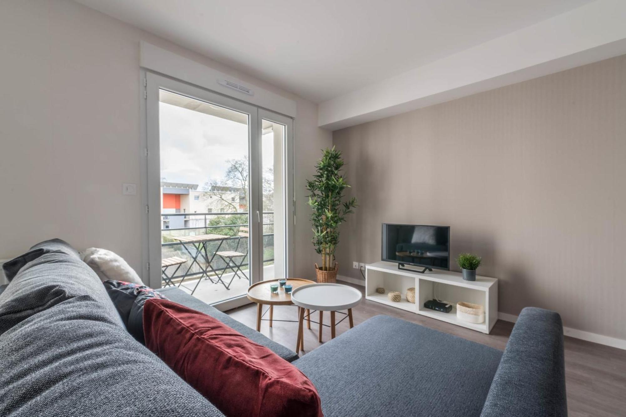 Ferienwohnung Theo - T2 Proche Gare Le Mans Exterior foto